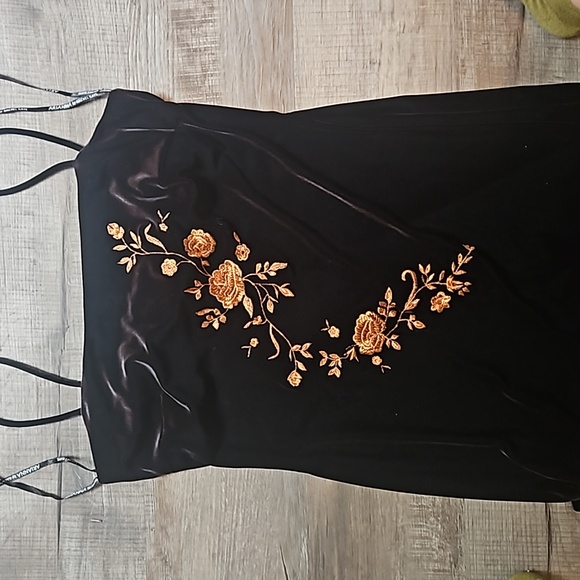 Arianna by Rachel Kaye Dresses & Skirts - Floor Length Velvet Dress